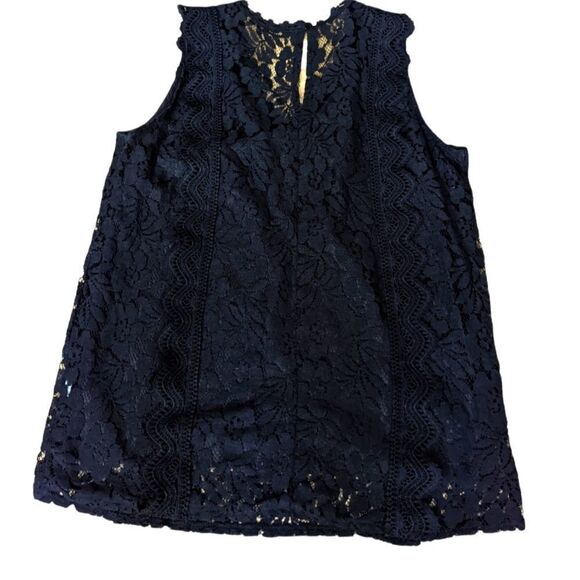 🛍️BLACK LACE TANK TOP - Picture 1 of 2